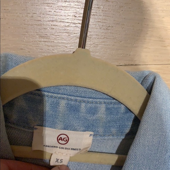 AG Adriano Goldschmied LIGHTombré denim mini dress - Picture 7 of 8